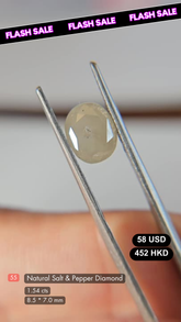 Natural Salt & Pepper Diamond Deal (1.54 cts)